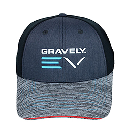 GRAVELY EV TRI COLOR STRUCTURED CAP