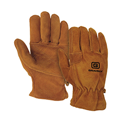 WATER REPELLENT SUEDE LEATHER GLOVES