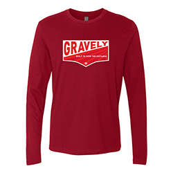 UNISEX LS GRAVELY BUILT TO MOW T-SHIRT